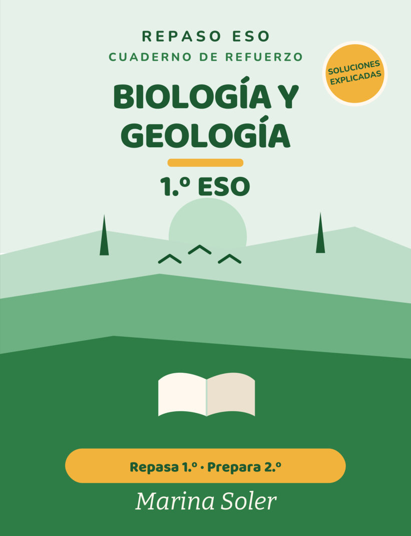 Portada de Biología y Geología 1.º ESO. Cuaderno de refuerzo