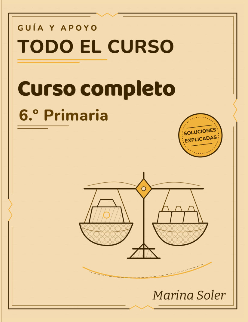 Portada de Todo 6.º de Primaria — Cuaderno de Guía y Apoyo