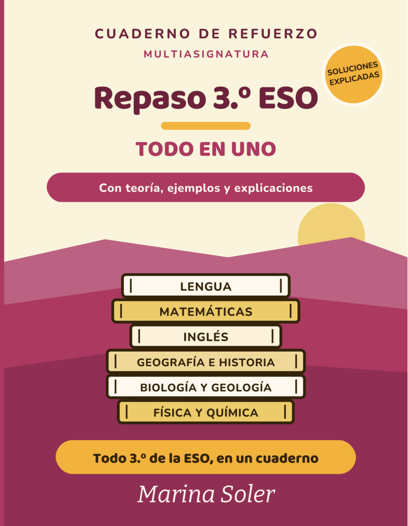 Portada de Todo en Uno 3.º ESO